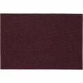 Saint-Gobain Abrasives Norton 66261074700 Bear-Tex Non-Woven Hand Pad 6" x 9" Very Fine Aluminum Oxide 66261074700